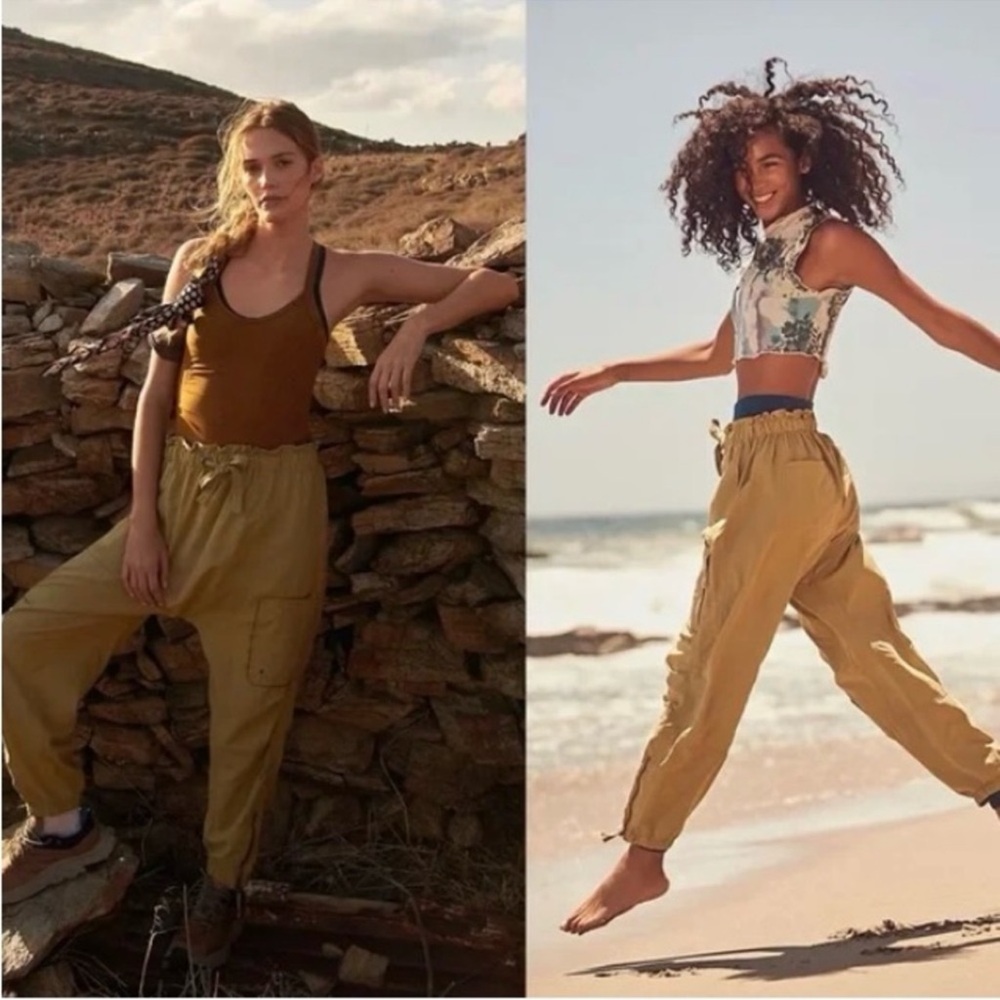 Free People Movement Spring Trekker Pant, sage Khaki,